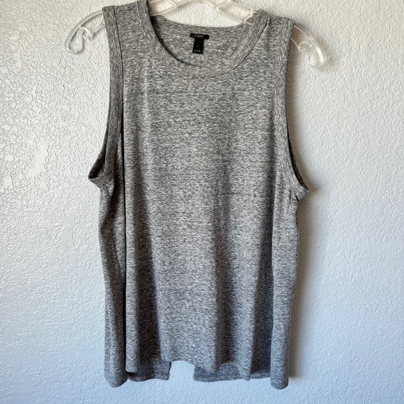 J. Crew size L flyaway back soft cotton tank - Picture 1 of 9